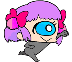 Hitotsume and the funny everyday sticker #7562128