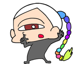 Hitotsume and the funny everyday sticker #7562129
