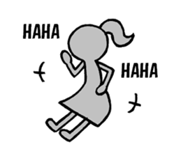 shadow girl sticker #7562174