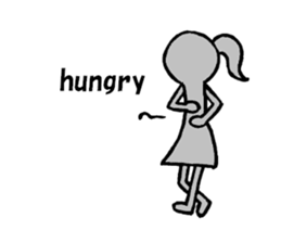 shadow girl sticker #7562181