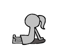 shadow girl sticker #7562211