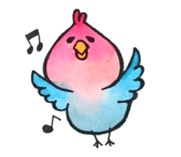 Rainbow Animal sticker #7562218