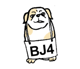 Funny French Bulldog Stickers sticker #7562369