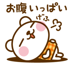 It's an autumn bear sticker #7562665