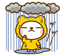 It's an autumn bear sticker #7562669