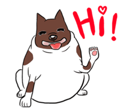 Fat Dog Slow Life sticker #7562892