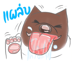 Fat Dog Slow Life sticker #7562895