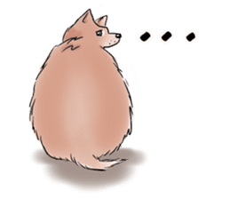 Fat Dog Slow Life sticker #7562911