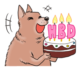 Fat Dog Slow Life sticker #7562921