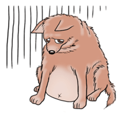 Fat Dog Slow Life sticker #7562922