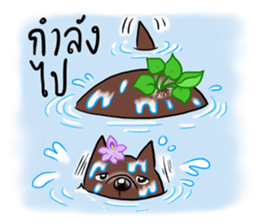 Fat Dog Slow Life sticker #7562928