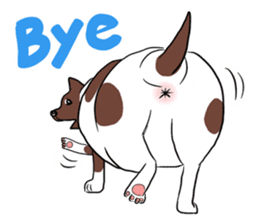 Fat Dog Slow Life sticker #7562931