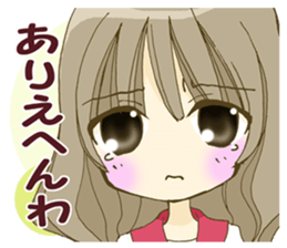 KANSAI valve Moe girl! sticker #7562974