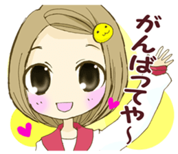 KANSAI valve Moe girl! sticker #7562993