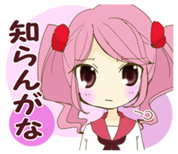 KANSAI valve Moe girl! sticker #7563000