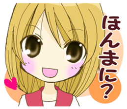 KANSAI valve Moe girl! sticker #7563005