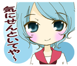 KANSAI valve Moe girl! sticker #7563007