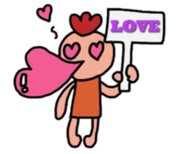 Sticker of fairy chicken sticker #7563174