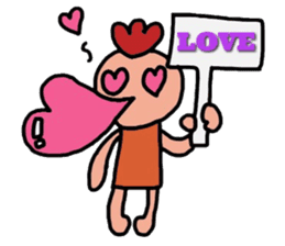 Sticker of fairy chicken sticker #7563174