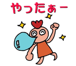 Sticker of fairy chicken sticker #7563185