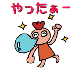 Sticker of fairy chicken sticker #7563185