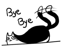 Annoying Cat #2 sticker #7563260