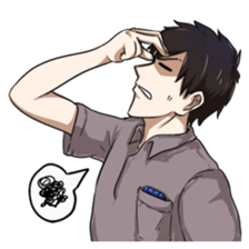 Phantom Migration Charactor Sticker sticker #7563840