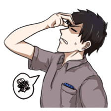 Phantom Migration Charactor Sticker sticker #7563840