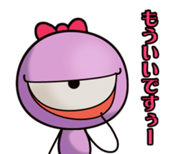 Eyeball family sticker #7564293