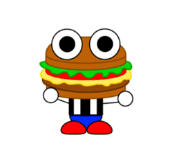Frankly Humburger! sticker #7564836