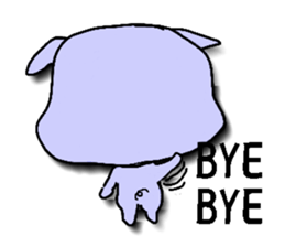 pig yi sticker #7565013