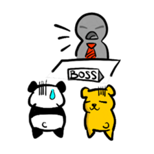 J Bear & Friends sticker #7565193