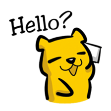 J Bear & Friends sticker #7565195