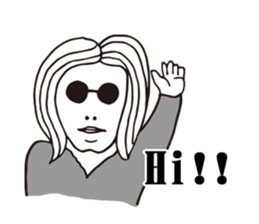 Strange Face Stickers sticker #7565239