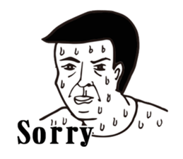 Strange Face Stickers sticker #7565240