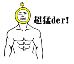 Strange Face Stickers sticker #7565242