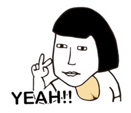 Strange Face Stickers sticker #7565256