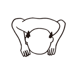 Strange Face Stickers sticker #7565257