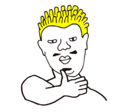 Strange Face Stickers sticker #7565270