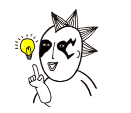 Strange Face Stickers sticker #7565274