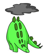 DIARY OF DINOSAURS sticker #7565333