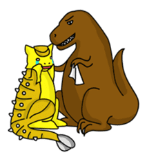 DIARY OF DINOSAURS sticker #7565335
