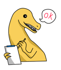 DIARY OF DINOSAURS sticker #7565342