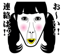 Strange face all stars 11. sticker #7565361