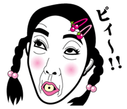 Strange face all stars 11. sticker #7565367