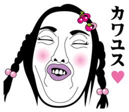 Strange face all stars 11. sticker #7565380