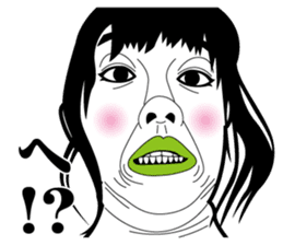 Strange face all stars 11. sticker #7565393