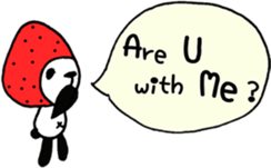 STRAWBERRY PANDA Part 4 sticker #7565400