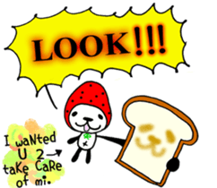 STRAWBERRY PANDA Part 4 sticker #7565422