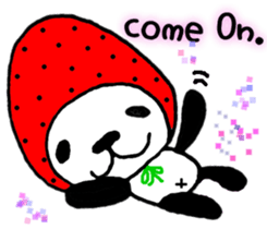 STRAWBERRY PANDA Part 4 sticker #7565429